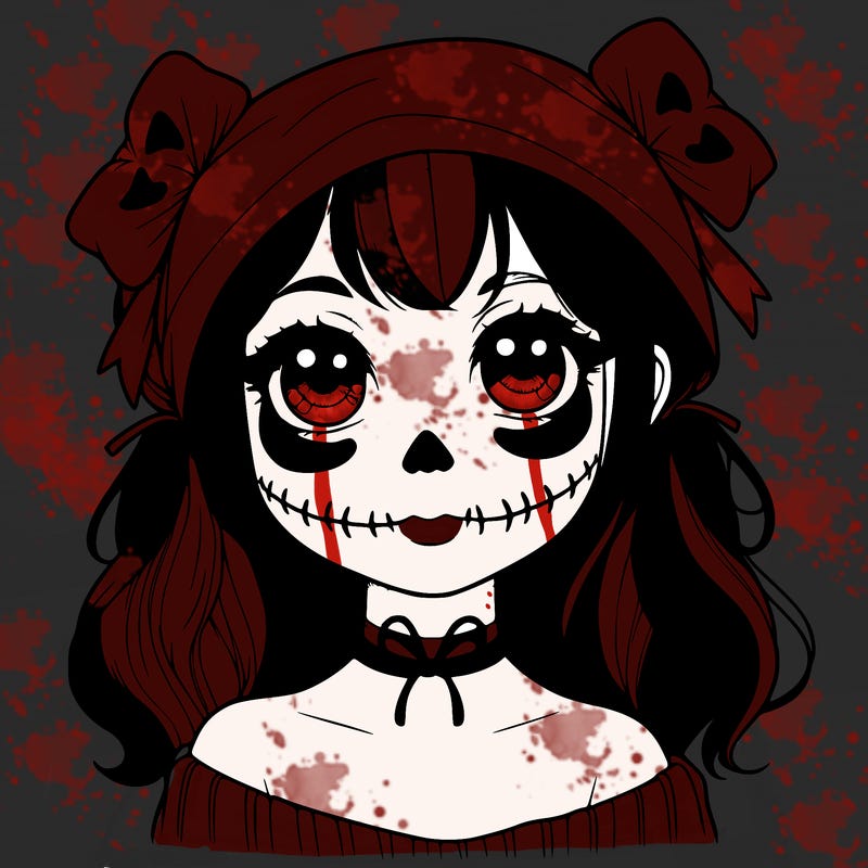 realistic girl halloween