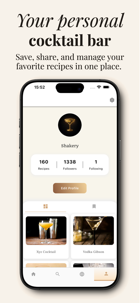Shakery - Cocktail Recipes - Food & Drink App | MWM