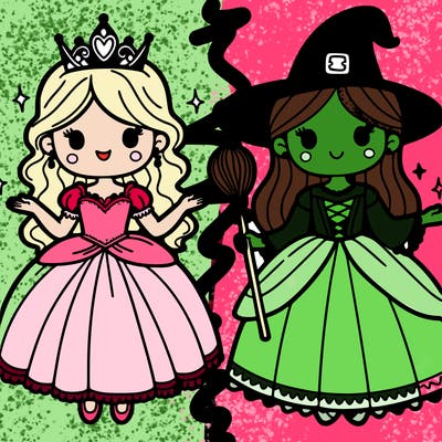 princess and a witch