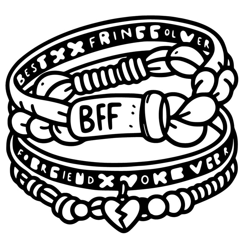 two bff bracelet