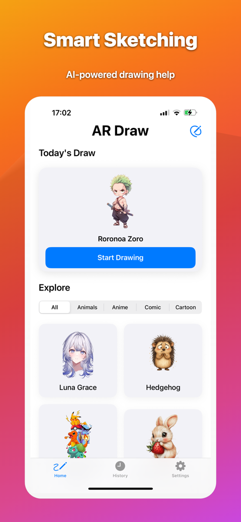 AR Drawing: Trace Sketch Paint - Lifestyle App | MWM
