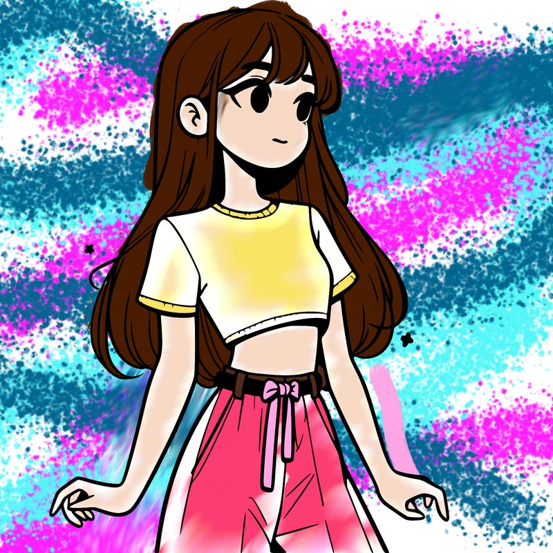 girl in a cute crop top