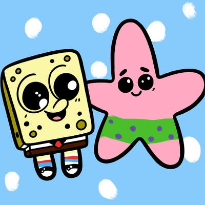 spongebob and patrick
