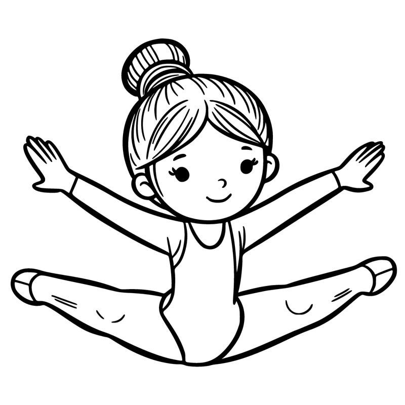 gymnast girl