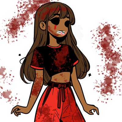 girl in a cute crop top