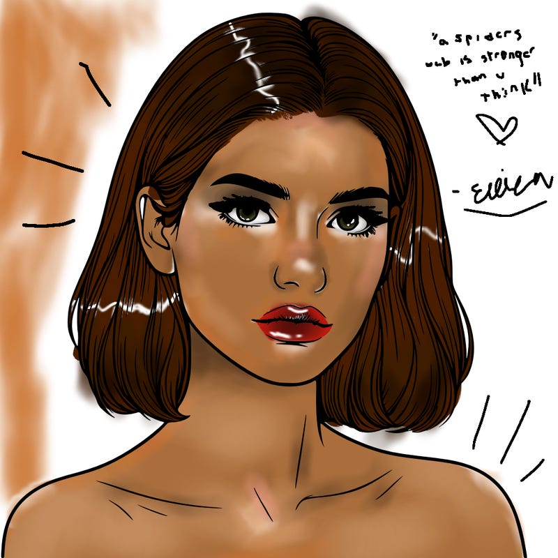 realistic portrait of woman