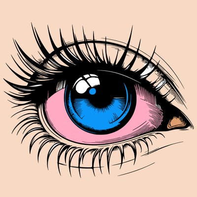 realistic eye