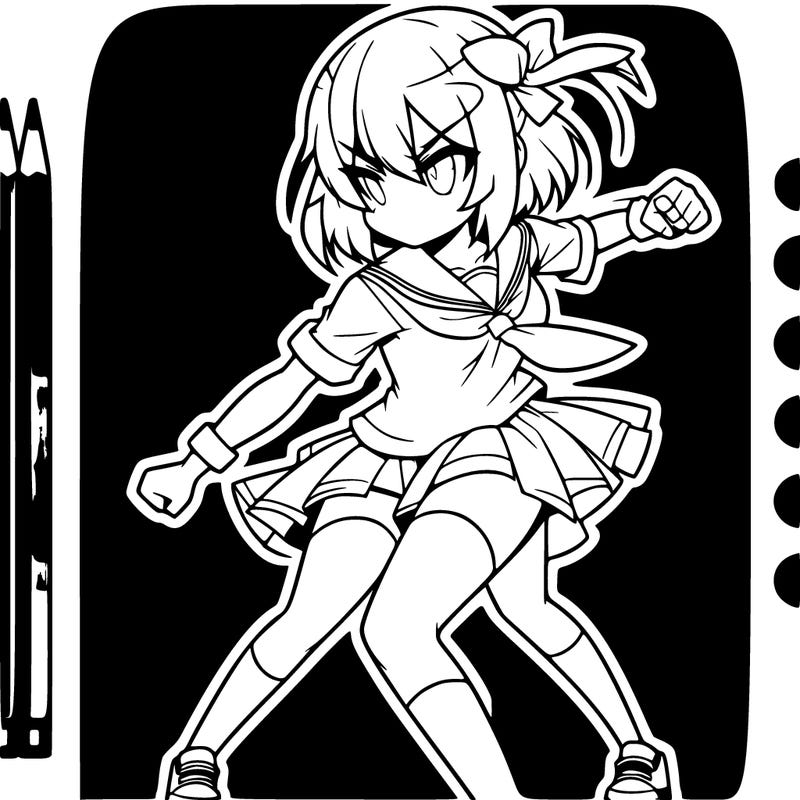 yandere girl fighting