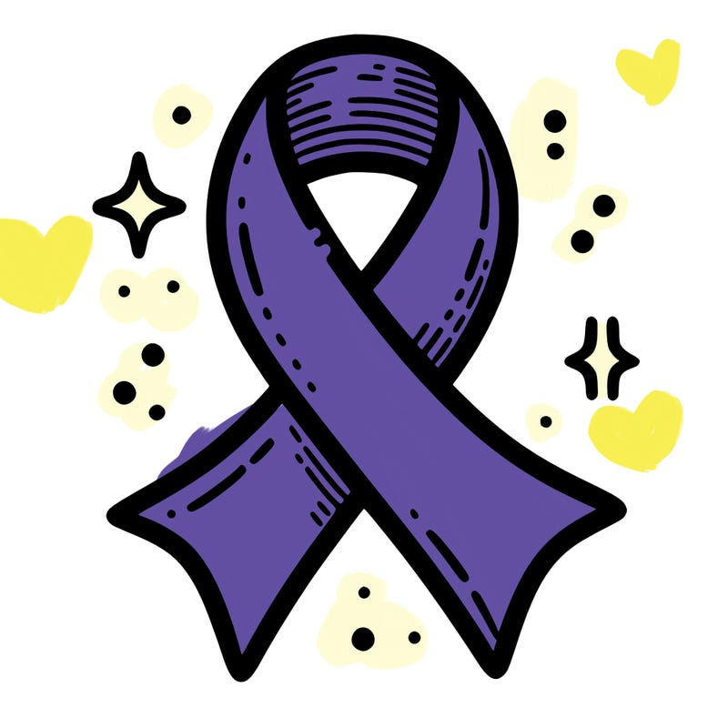 ribbon symbol of national breast cancer awareness month