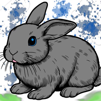 realistic bunny