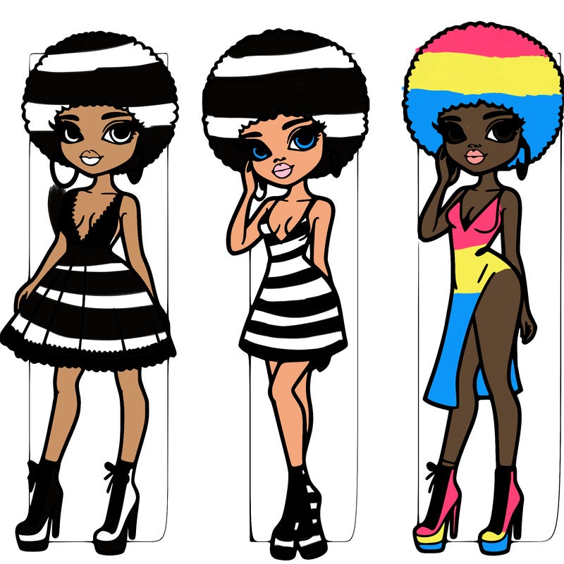 black model