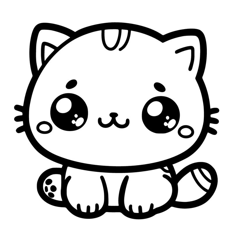 easy cute cat