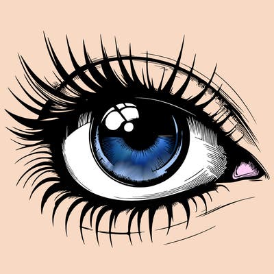realistic eye