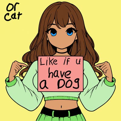 girl holding a blank sign in a long sleeve crop top