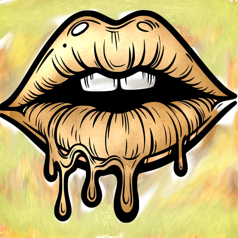 lips that look realistic and drip