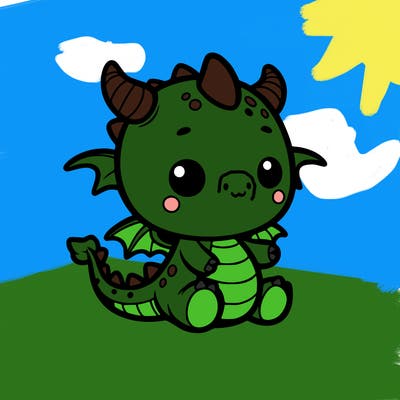 cute dragon plushie