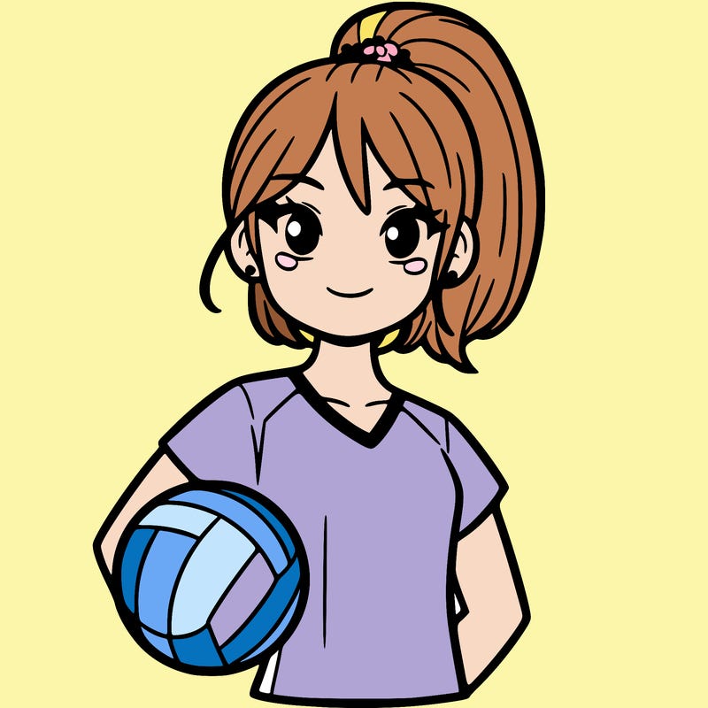 volleyball girl