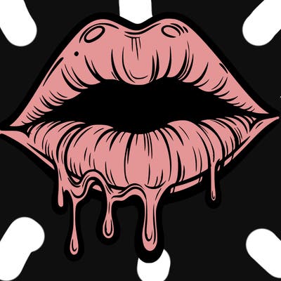 lips that look realistic and drip