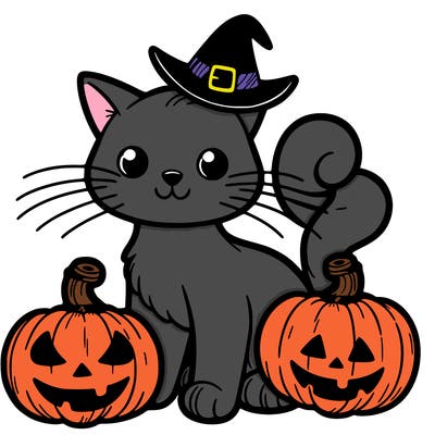 halloween cat