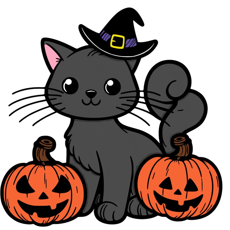 halloween cat