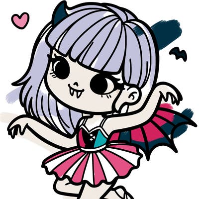 girl vampire ballerina crazy