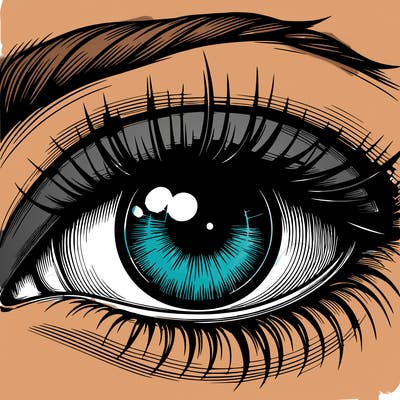 realistic eye