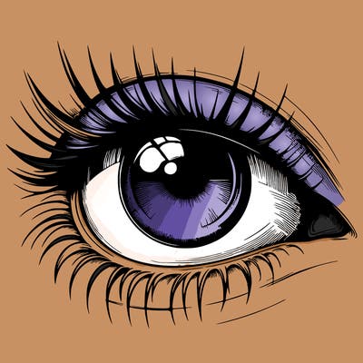 realistic eye
