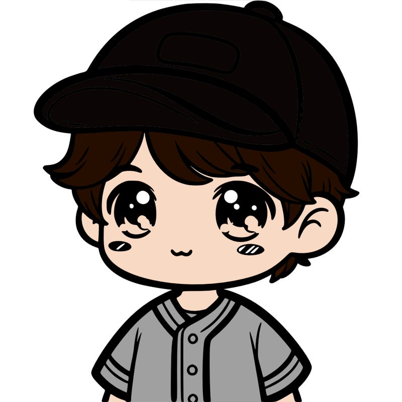 cute boy with baseball hat