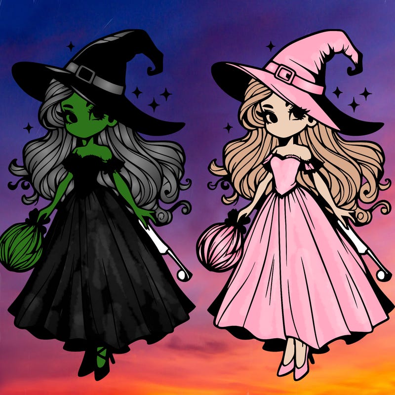 beautiful wicked witch. from wicked