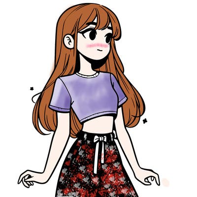 girl in a cute crop top