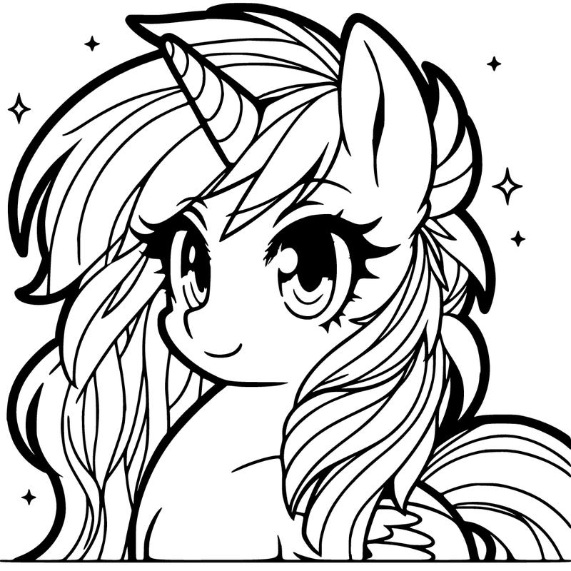 anime unicorn
