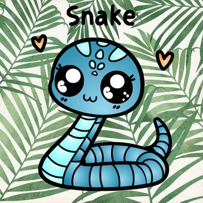 cute snake