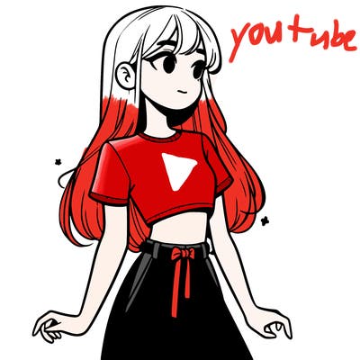 girl in a cute crop top