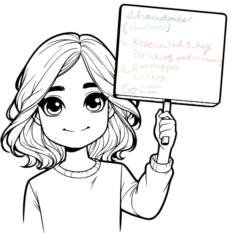 realistic girl holding up a sign