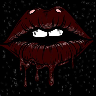 lips that look realistic and drip