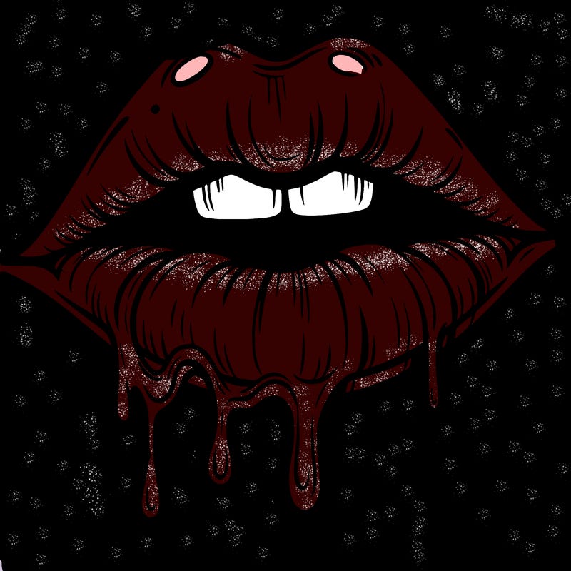 lips that look realistic and drip