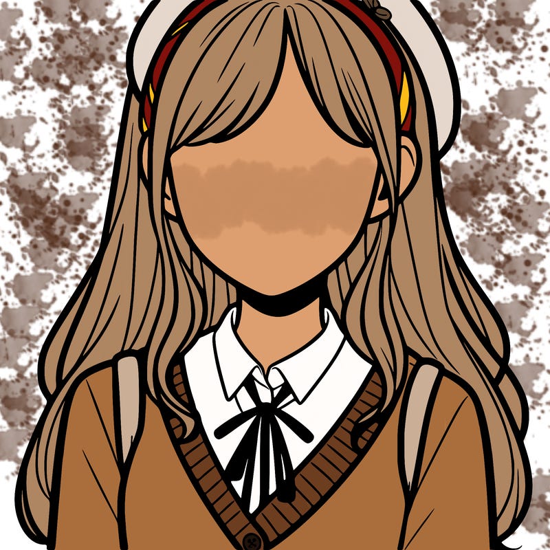 faceless preppy girl