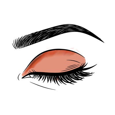 closed eye