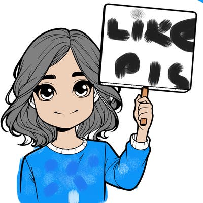 realistic girl holding up a sign