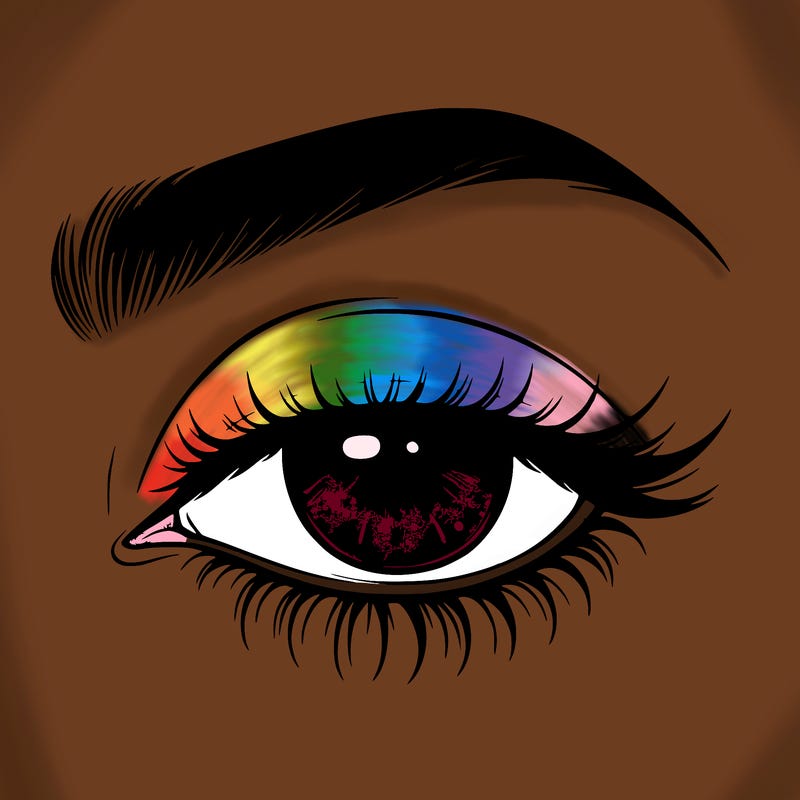 eye closed realistic