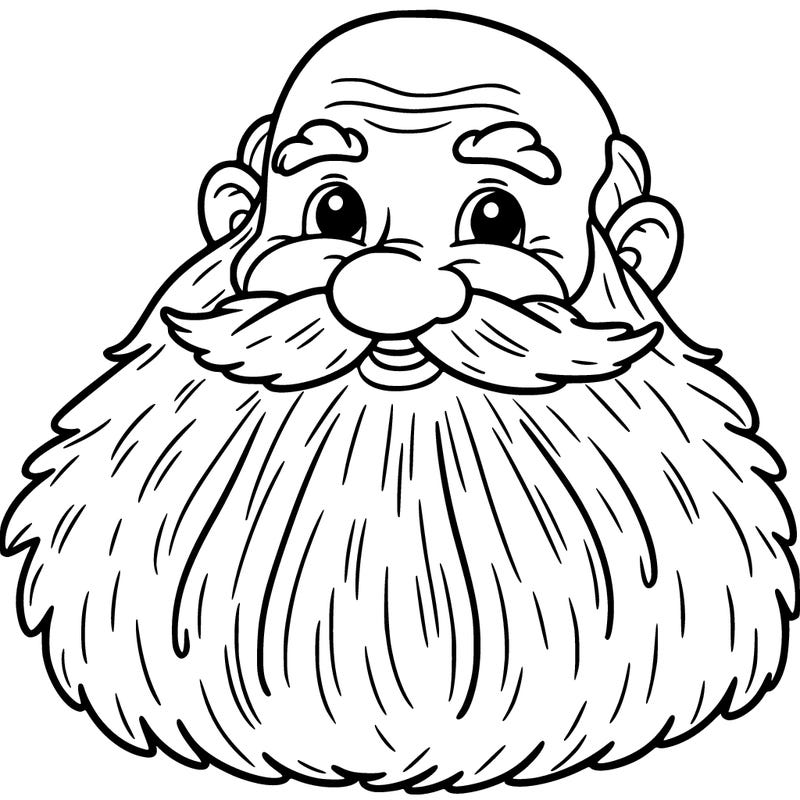 old man with a big beard