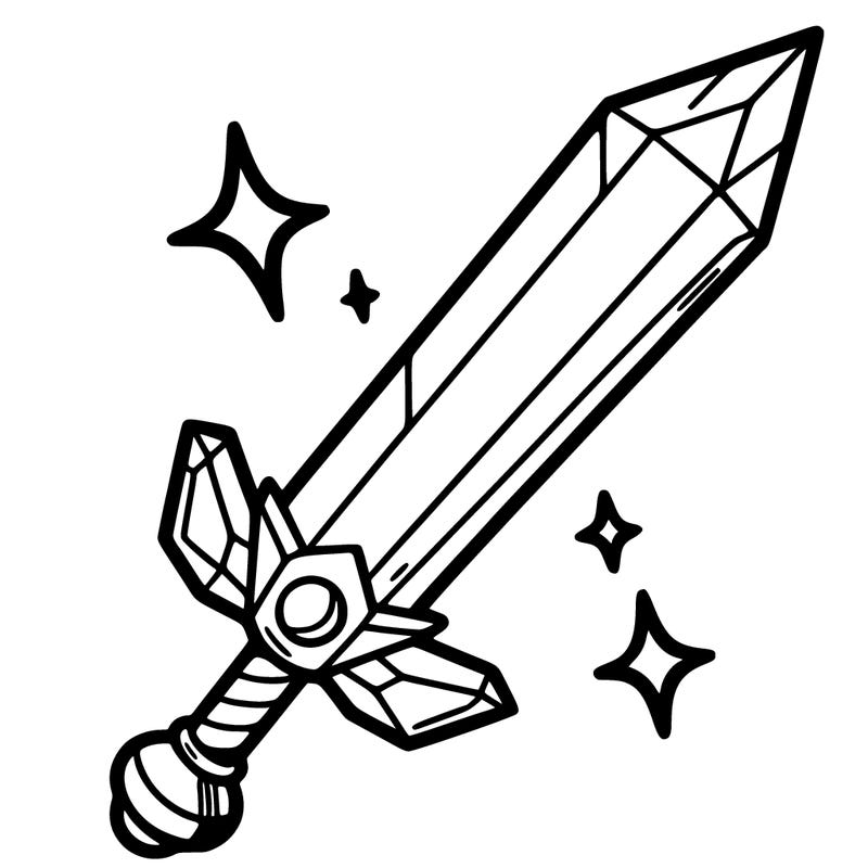 crystal sword
