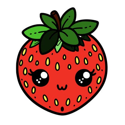 cute strawberry