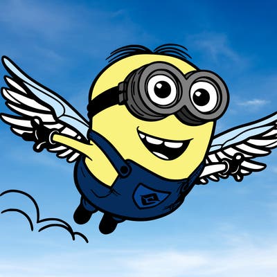 flying minion