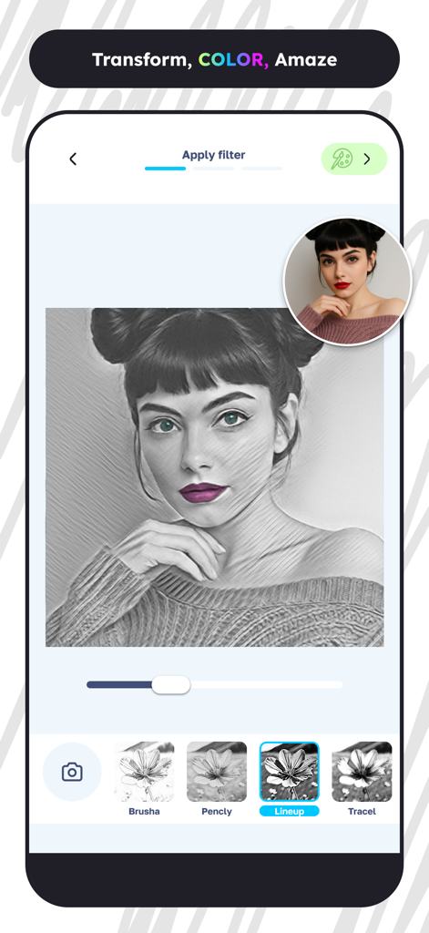 Sketch effect coloring photo | Turn Photos into Pencil Drawings
