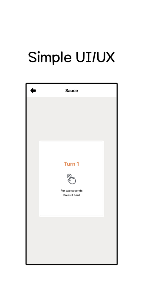 Impostor - (Who is Impostor?) - Captura de tela mostrando a interface de usuário simples do aplicativo de dedução social Impostor durante a jogabilidade do Turno 1