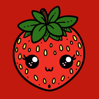 cute strawberry
