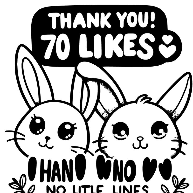 thank you for 70 likes