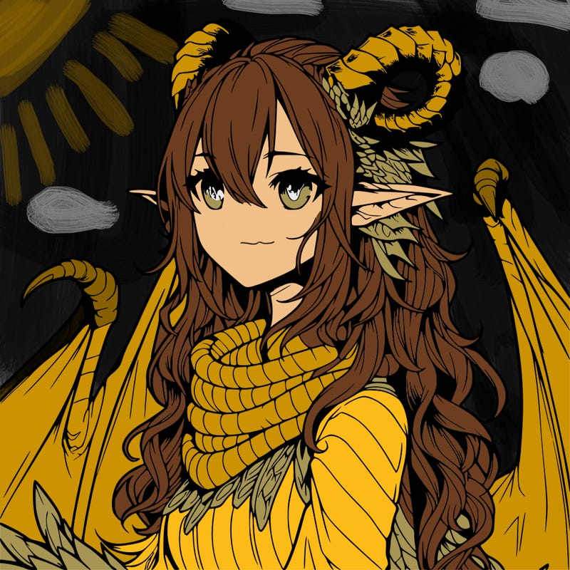 dragon girl realistic fantasy