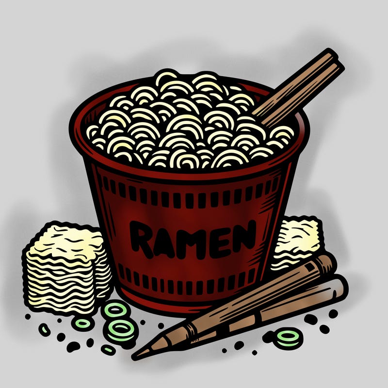 ramen noodles